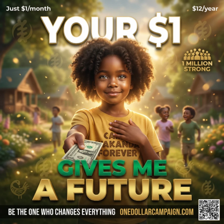 Your $1 Gives Me a Future