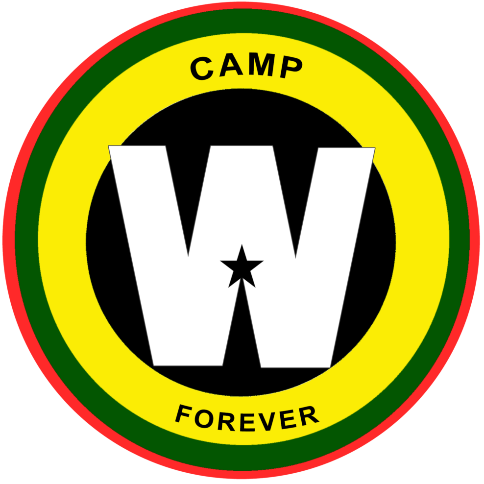 CAMP WAKANDA FOREVER LOGO CAMP WAKANDA FOREVER LOGO